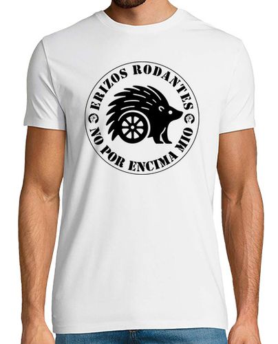 Camiseta Erizos Rodantes negro - latostadora.com - Modalova