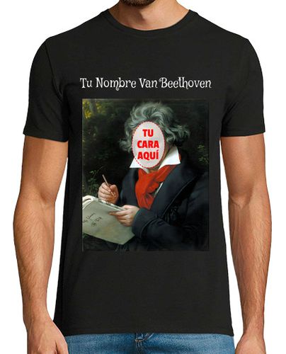 Camiseta Beethoven con tu cara - latostadora.com - Modalova