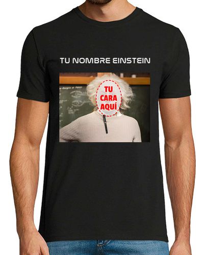 Camiseta Einstein con tu cara - latostadora.com - Modalova