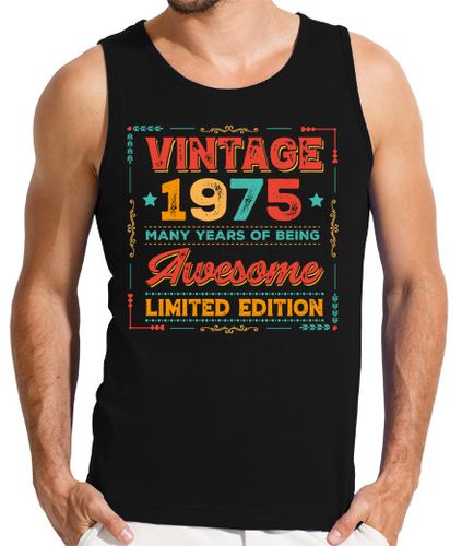 Camiseta Hombre Sin Mangas 1975 aniversario laTostadora - latostadora.com - Modalova