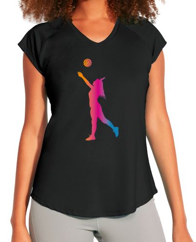 Camiseta deportiva mujer Chica Voleibol - latostadora.com - Modalova