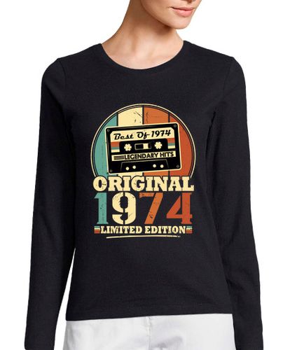 Camiseta mujer original 1974 retro vintage aniversario laTostadora - latostadora.com - Modalova