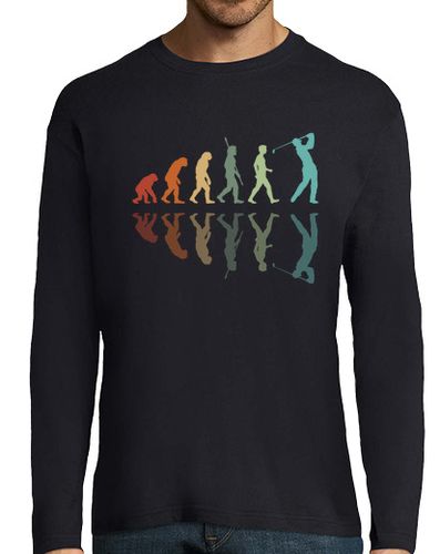 Camiseta Hombre Manga Larga evolución del golf - evolución del golf laTostadora - latostadora.com - Modalova