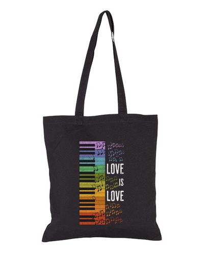 Bolsa el amor es amor piano arcoiris laTostadora - latostadora.com - Modalova