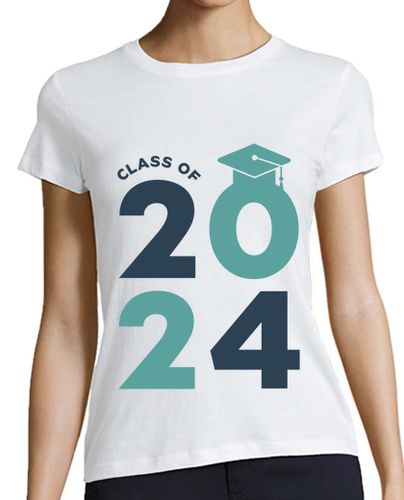 Camiseta Mujer Manga Corta clase de 2024 graduación laTostadora - latostadora.com - Modalova