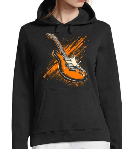 Sudadera Con Capucha Para Mujer Love Rock And Roll 002 laTostadora - latostadora.com - Modalova