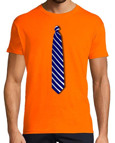 Camiseta Corbata Azul - latostadora.com - Modalova