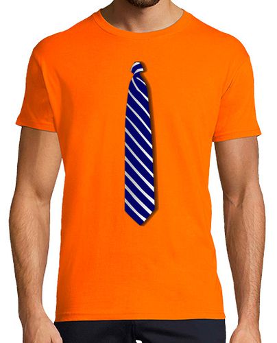 Camiseta Hombre Manga Corta Corbata Azul laTostadora - latostadora.com - Modalova