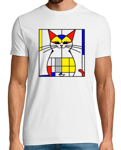 Camiseta gato mondrian - latostadora.com - Modalova