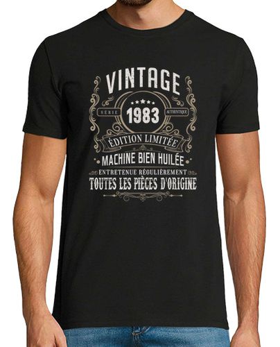 Camiseta 41 cumpleaños - vintage vintage 1983 - latostadora.com - Modalova