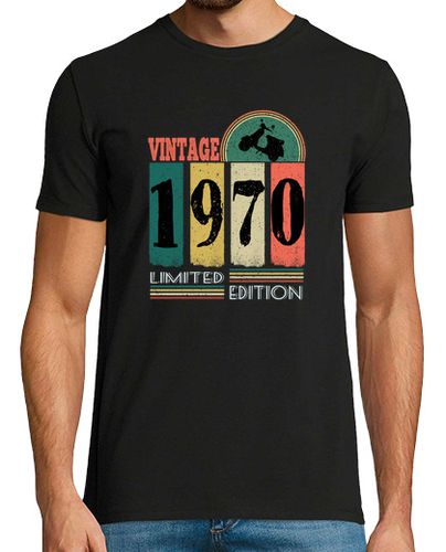 Camiseta Hombre Manga Corta Regalo cumpleaños año de nacimiento 1970 laTostadora - latostadora.com - Modalova