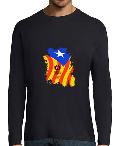 Camiseta Hombre Manga Larga Samarreta maniga llarga home Bandera estelada laTostadora - latostadora.com - Modalova