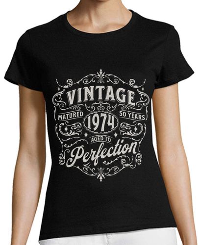 Camiseta mujer cosecha 1974 50 años cumpleaños laTostadora - latostadora.com - Modalova