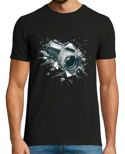 Camiseta Hombre Manga Corta Alma de fotógrafo laTostadora - latostadora.com - Modalova