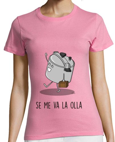 Camiseta Mujer Manga Corta Se me va la olla laTostadora - latostadora.com - Modalova