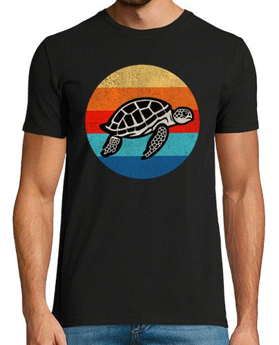 Camiseta Hombre Manga Corta tortuga de estilo retro laTostadora - latostadora.com - Modalova