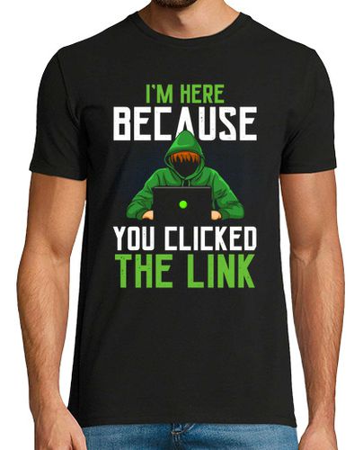 Camiseta Hombre Manga Corta profesional geek de ciberseguridad laTostadora - latostadora.com - Modalova