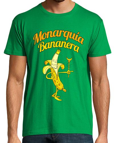 Camiseta Hombre Manga Corta MONARQUIA BANANERA laTostadora - latostadora.com - Modalova