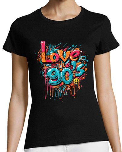 Camiseta Mujer Manga Corta Love the 90s laTostadora - latostadora.com - Modalova