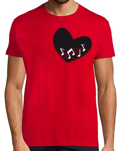 Camiseta CORAZÓN MÚSICA II laTostadora - latostadora.com - Modalova