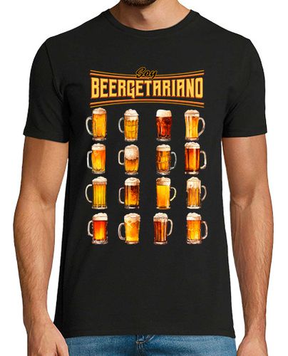 Camiseta Beergetariano Cervezas Regalo Alcohol Tipos de Cerveza - latostadora.com - Modalova