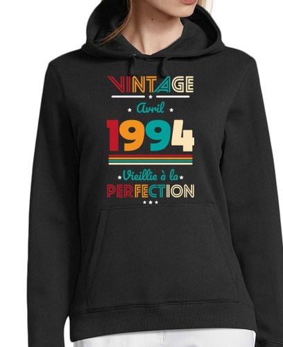 Sudadera Con Capucha Para Mujer Idea de regalo vintage de abril de 1994 laTostadora - latostadora.com - Modalova