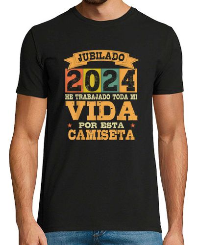 Camiseta Divertido Jubilado 2024 Hombre Mujer - latostadora.com - Modalova