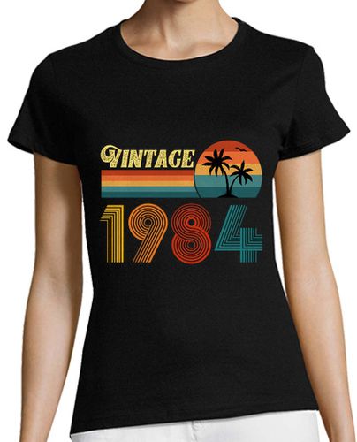 Camiseta mujer regalo de cumpleaños 40 años vintage de laTostadora - latostadora.com - Modalova