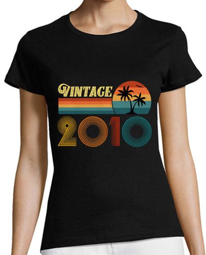 Camiseta mujer regalo de cumpleaños 14 años palma vint laTostadora - latostadora.com - Modalova