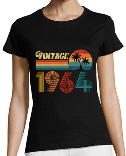 Camiseta mujer regalo de cumpleaños 60 años palma vint laTostadora - latostadora.com - Modalova