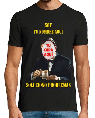 Camiseta señor lobo con tu cara - soluciono problemas laTostadora - latostadora.com - Modalova