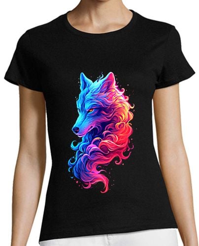 Camiseta Mujer Manga Corta espíritu de lobo laTostadora - latostadora.com - Modalova