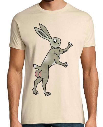 Camiseta Hombre Manga Corta El Conejo Nalgón laTostadora - latostadora.com - Modalova