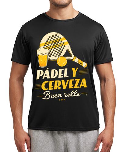 Camiseta deportiva Pádel y Cerveza. Buen Rollo - latostadora.com - Modalova