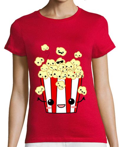 Camiseta Mujer Manga Corta PopCorn C laTostadora - latostadora.com - Modalova