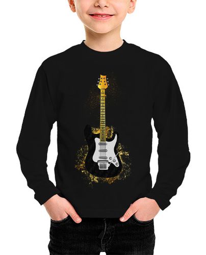 Camiseta Niño Manga Larga energía de guitarra laTostadora - latostadora.com - Modalova