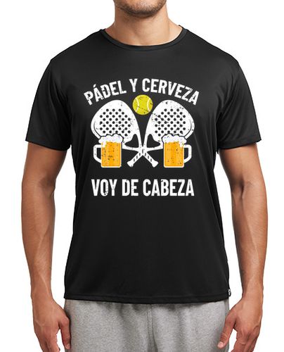 Camiseta Hombre Deportiva Pádel y cerveza laTostadora - latostadora.com - Modalova