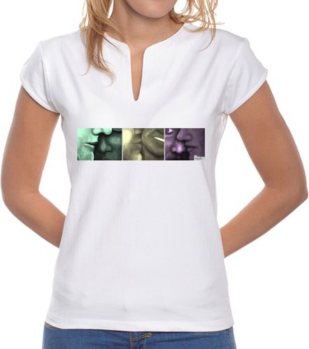 Camiseta mujer Besos mao - latostadora.com - Modalova