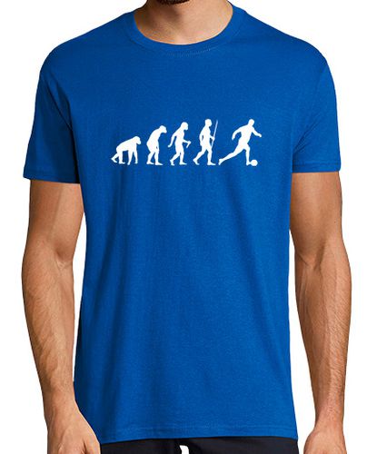 Camiseta Hombre Manga Corta paso de la evolución del fútbol laTostadora - latostadora.com - Modalova