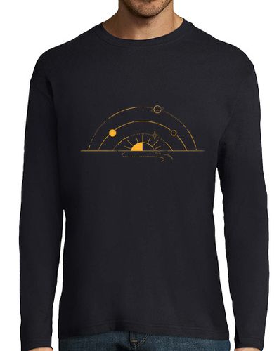 Camiseta Hombre Manga Larga astrología estrella solar laTostadora - latostadora.com - Modalova