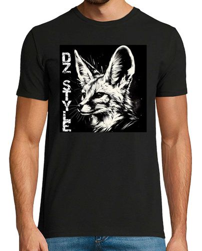 Camiseta Hombre Manga Corta La mirada de Fennec: espíritu argelino laTostadora - latostadora.com - Modalova