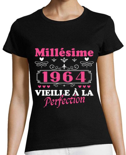 Camiseta mujer regalo de aniversario vintage de 1964 - latostadora.com - Modalova