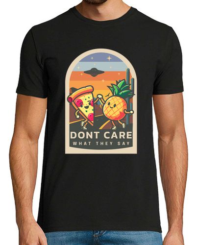 Camiseta No me importa lo que digan pizza de piñ - latostadora.com - Modalova