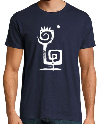 Camiseta Hombre Manga Corta Doble espiral blanca laTostadora - latostadora.com - Modalova