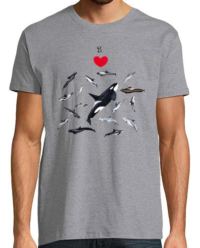 Camiseta Amo los delfines camiseta - latostadora.com - Modalova