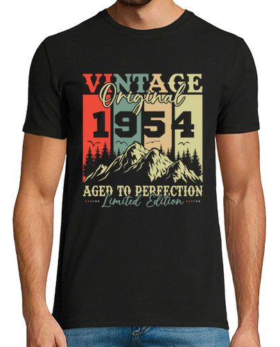 Camiseta Regalo retro de cumpleaños vintage de 1 - latostadora.com - Modalova