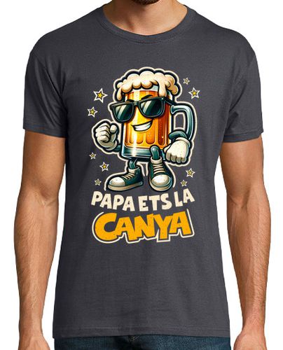 Camiseta Papa Ets La Canya Regalo En Català Día Del Padre En Catalán - latostadora.com - Modalova