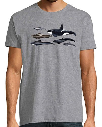 Camiseta Hombre Manga Corta Blackfish: orcas y ballenas piloto camiseta laTostadora - latostadora.com - Modalova