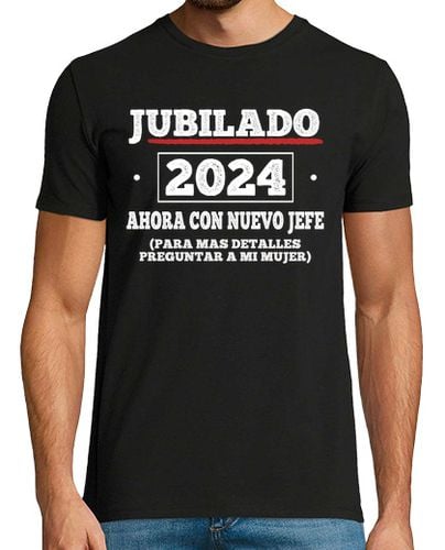 Camiseta Hombre Manga Corta Regalo jubilado jubilación gracioso 2 laTostadora - latostadora.com - Modalova