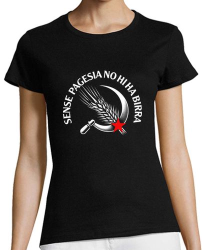 Camiseta mujer Sense pagesia - Estel - latostadora.com - Modalova